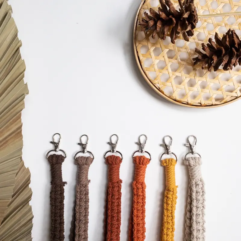 Gantungan Kunci Unik Earth Tone Series Keychain 4
