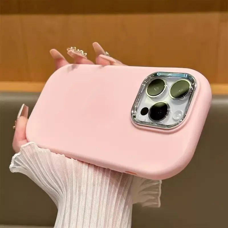 Casing Untuk Samsung A03 A04E A04 A05 A12 M12  A13 A15 A23 A24 A35 A50 A51 A53 A52  A52S A54 A02S A03S A04S A05S A52S (A14 A22 A32 4G A14 A55 5G) Solid Color Silicone Anti -Drop Case 7