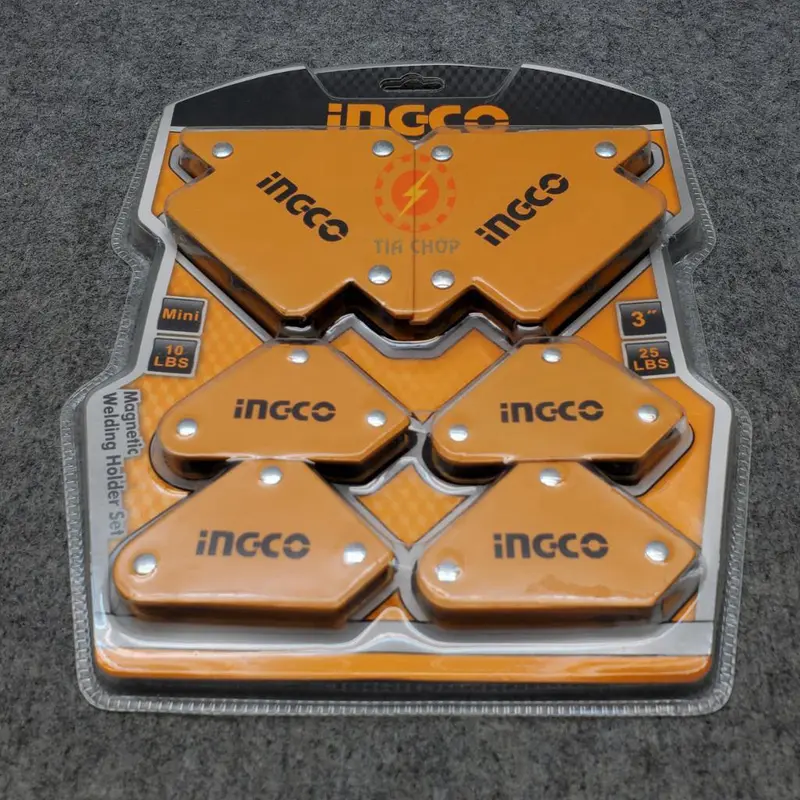 BỘ 6 kệ góc nam châm INGCO AMWH6001 size 3 và mini Lắp Ráp Kitchen 2
