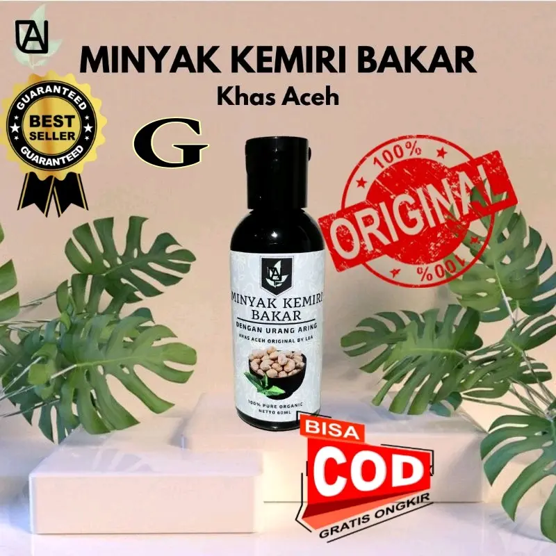 minyak kemiri bakar penumbuh Rambut ceugah uban Jenggot Haircare 7