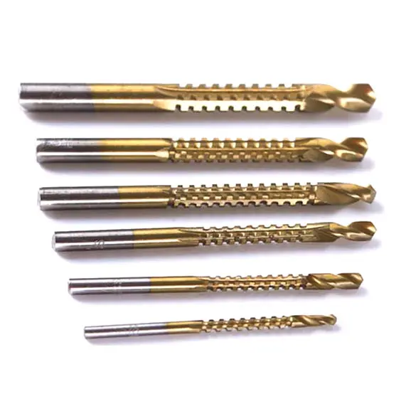 Mata Bor Power Drill Set 6 PCS HSS Steel Multifungsi Potong Gergaji Kayu Plastik Besi 3