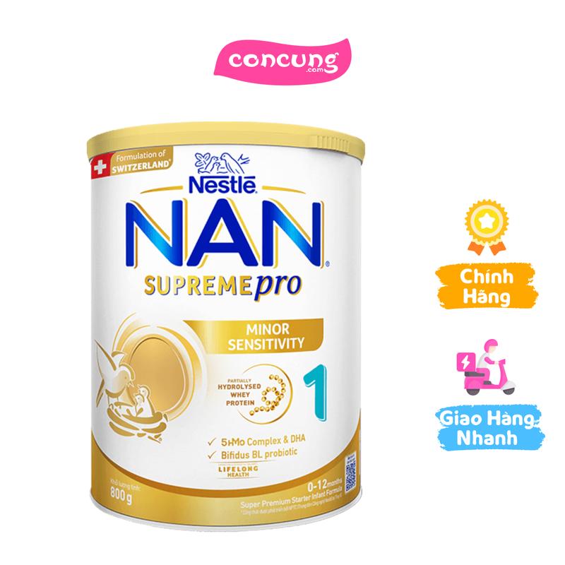 Sữa NAN Supreme Pro 1 800g