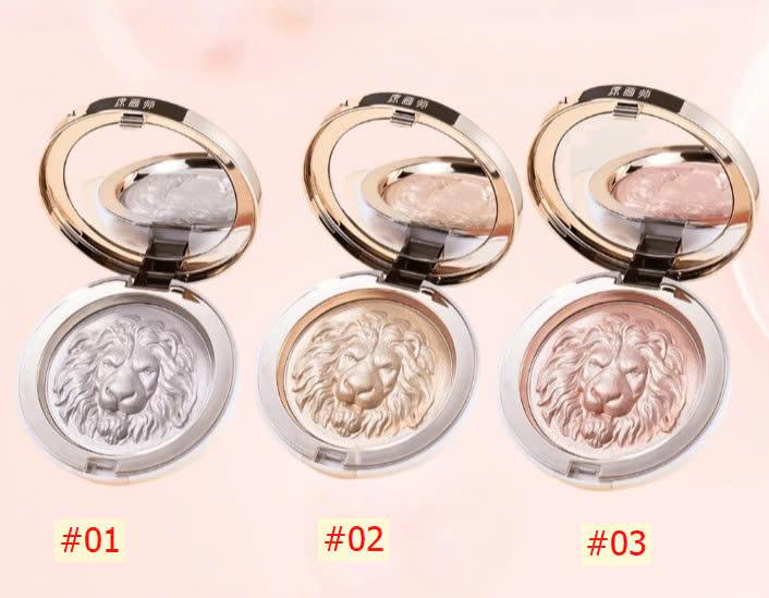 Phấn bắt sáng Lion Gloss Powder Highlight Sư tử mềm mịn sang chỉnh bám phấn lên màu đẹp Trang Điểm