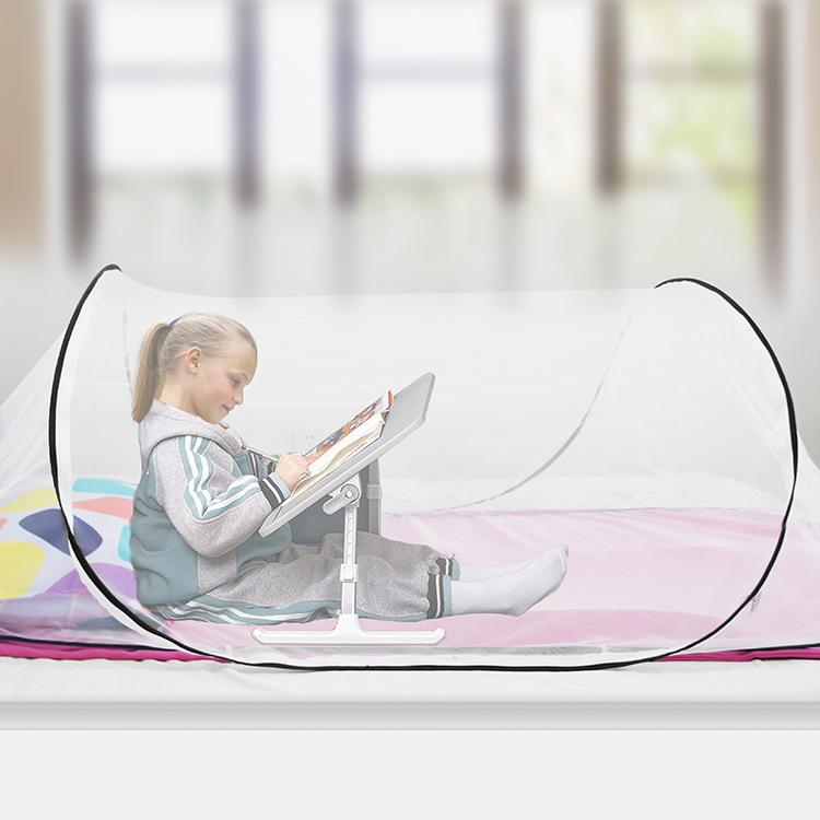 Product Introduction of Single Student Dormitory Travel Camping Anti Mosquito Installation-Free Folding Portable Large Space Encryption Mesh Mosquito Net 16
