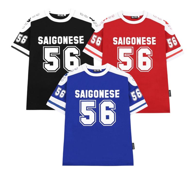 SAIGONESE Áo Thun Thể Thao Local Brand Football Jersey Form Rộng Unisex Nam Nữ