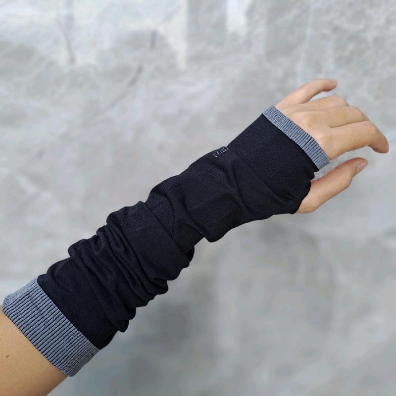 Combo 3 Ống Tay Thể Thao Sọc Chống Nắng Chống Tia UV Chất Cotton Trơn Dày Đẹp Có Xỏ Ngón Ong Voi Sport Nam