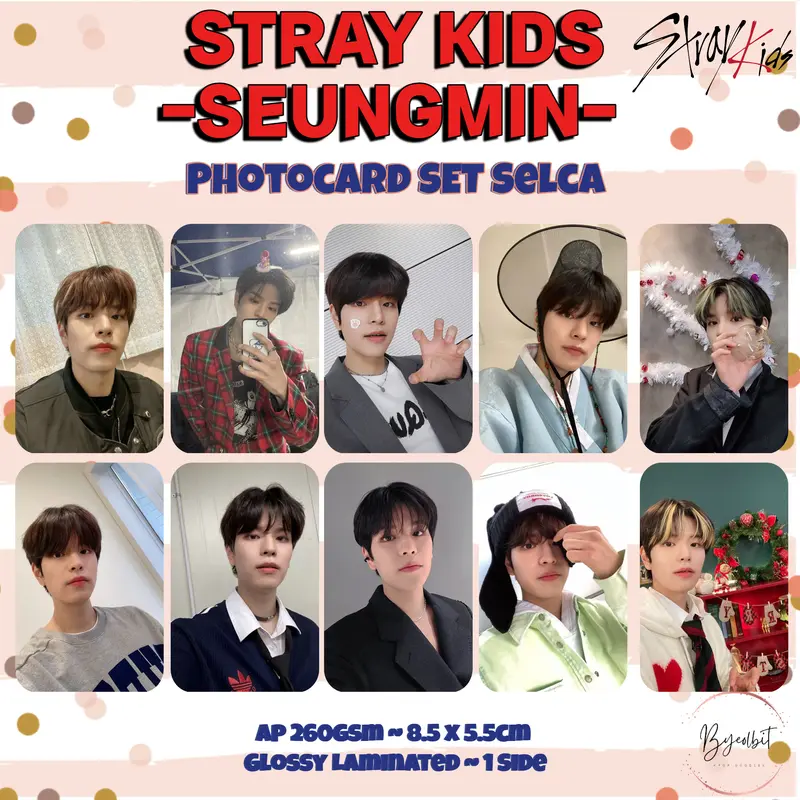 Photocard STRAY KIDS set 10 pcs 7