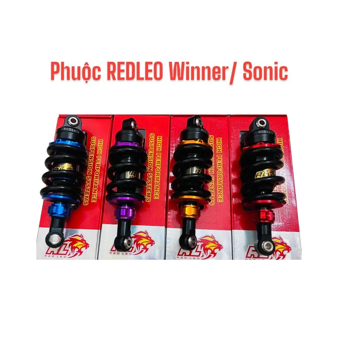 Phuộc REDLEO Không Bình Dầu cho Winner/ Winner X/ Sonic (Có Tăng Chỉnh) - Phụ Tùng