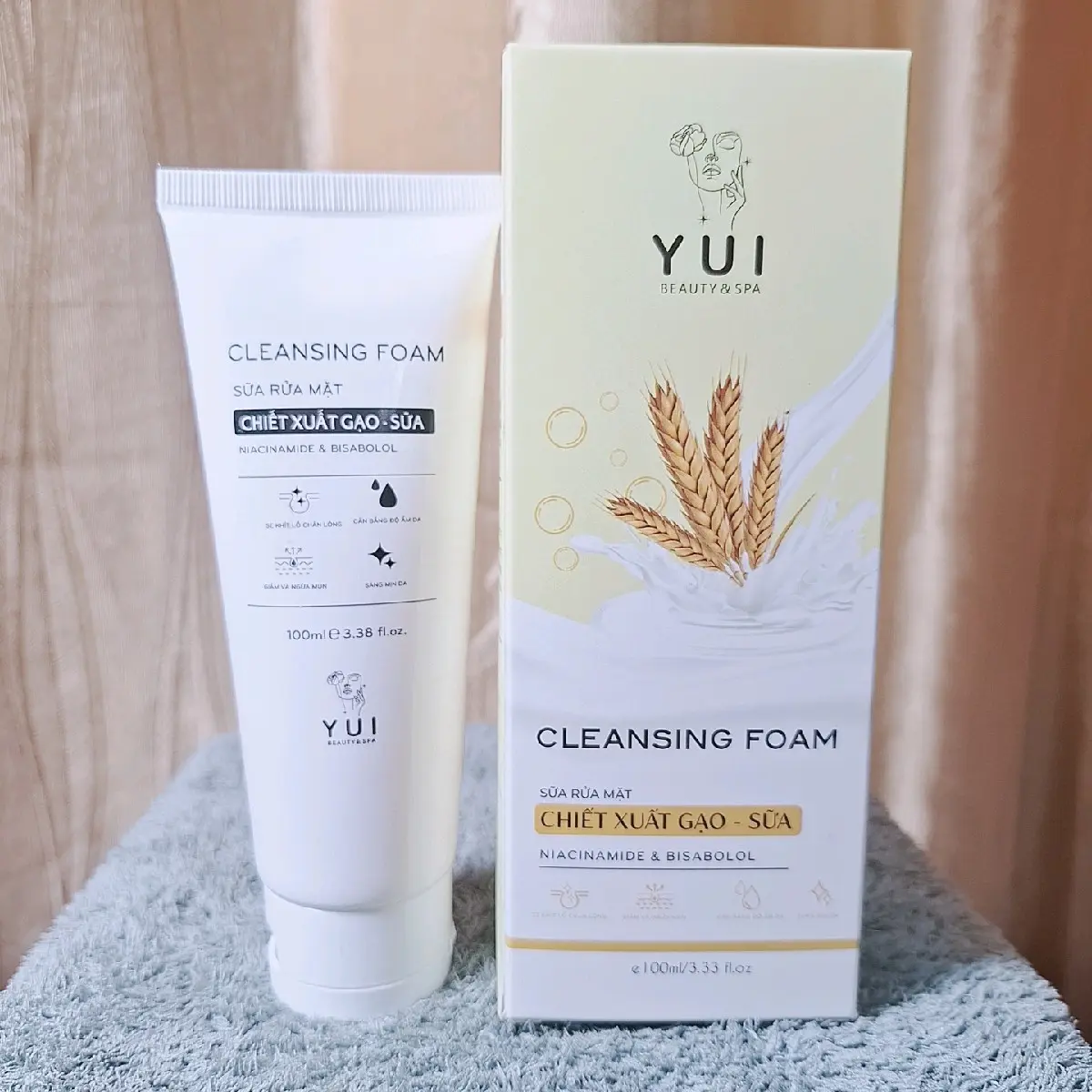 Sữa rửa mặc .chiết xuất gạo sữa típ lớn 100ml
