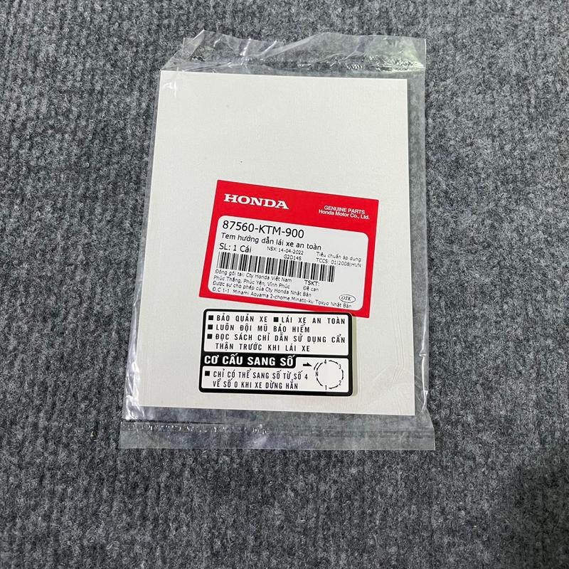 Tem cơ cấu bợ cổ zin Future 125 - Wave