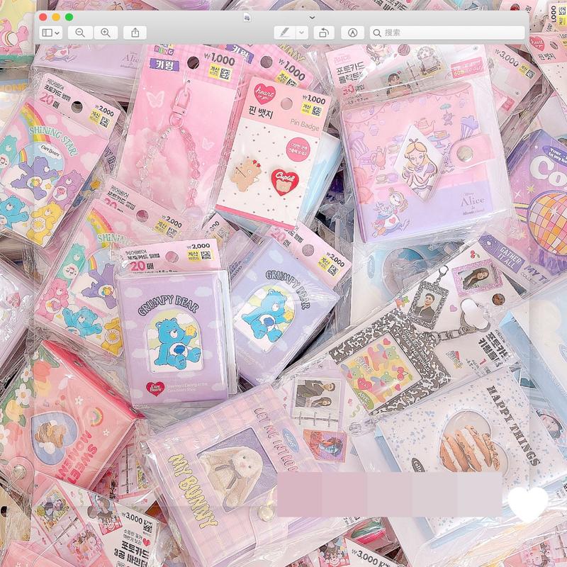 Sổ collect book đựng ảnh Daiso Hàn