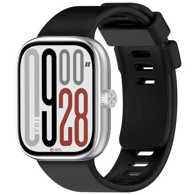 Dây đeo silicon cho Redmi Watch 5 / 4 Thể thao Thoải mái Mềm mại thoáng khí Thay thế dây đeo cổ tay cho Xiaomi Mi Band 9 Pro / 8 Pro 2