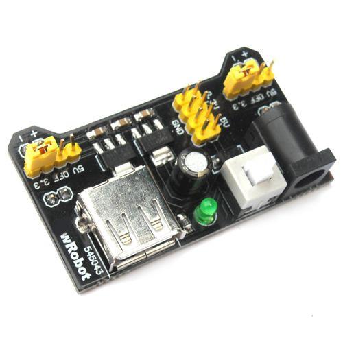 Adjustable Power Supply utk Breadboard 5V dan 3.3V Dual Voltage Switch 0