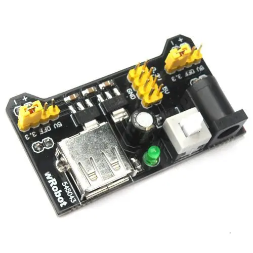 Adjustable Power Supply utk Breadboard 5V dan 3.3V Dual Voltage Switch 0