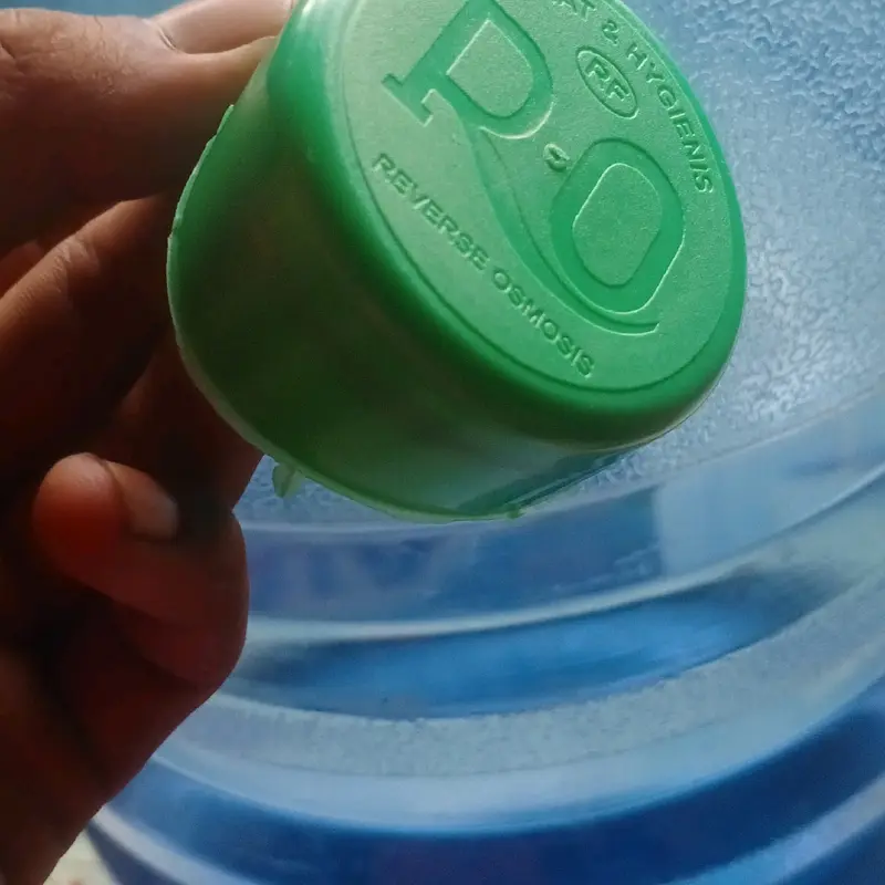 Tutup galon warna hiau isi Pas 1000 tidak mudah pecah dan bocor Hijau Minuman 4