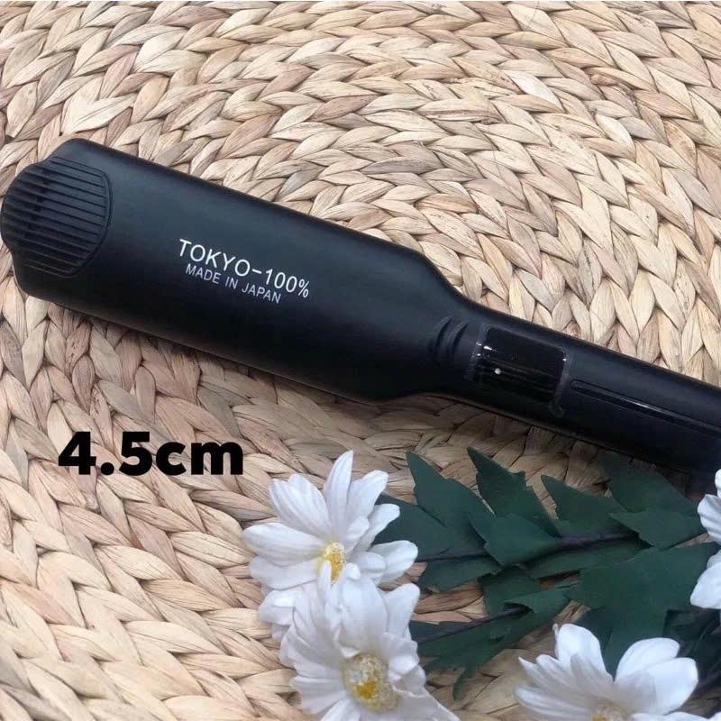 Máy kẹp duỗi tóc Tokyo Nhật Bản lưỡi Titan giúp tóc thẳng bóng 7