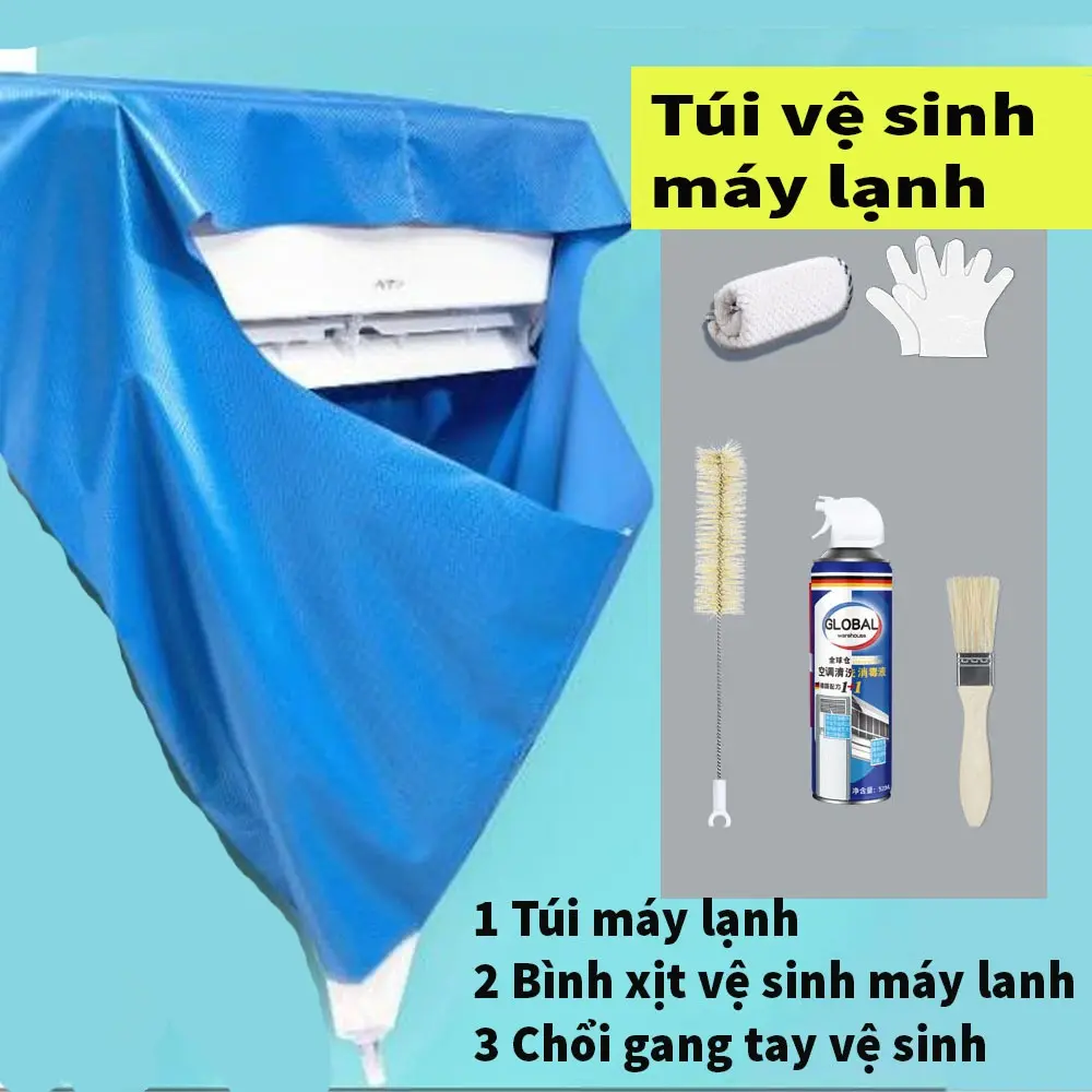 túi vệ sinh máy lạnh điều hoà