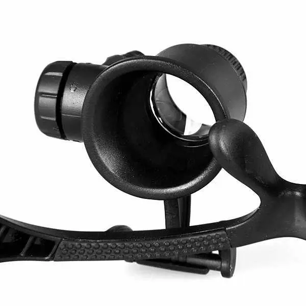 ZEAST Kacamata Pembesar 25x Magnifier dengan 2 LED - 9892GJ 6