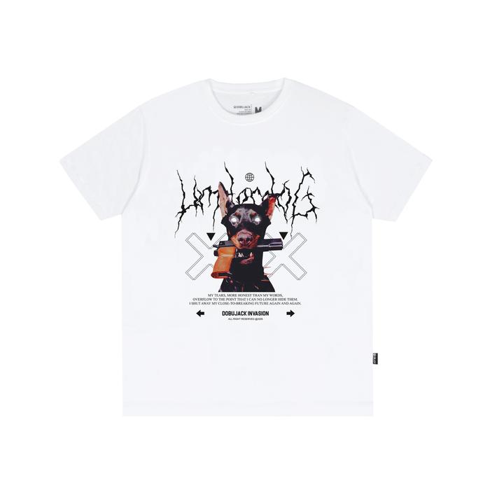 Gambar Dobujack Tshirt Underdog White Tees dari Dobujack Kota Bandung Tokopedia