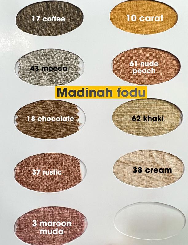 Bahan Kain Katun Cotton Madinah madina fodu Premium Grosir 1 Roll 40 Yard 2
