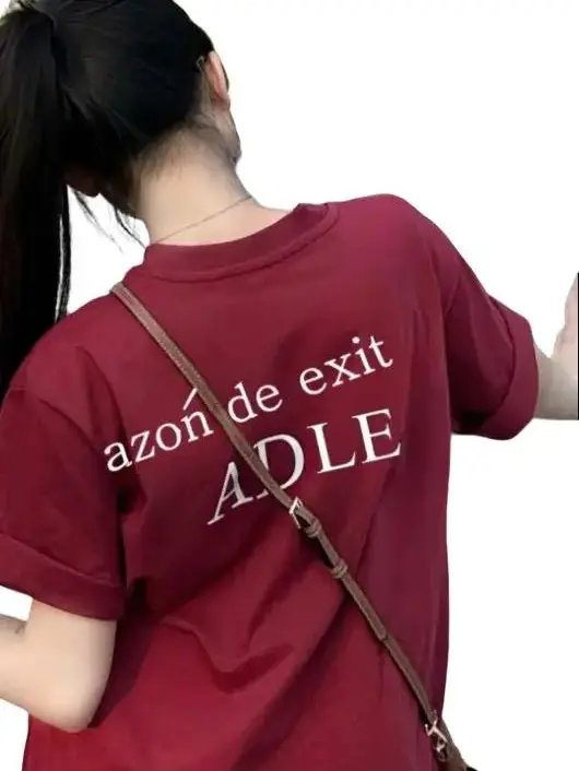 Áo thun ALD cotton MỎNG- FORM RỘNG hot trend 2025 (Giá rẻ, bình dân)Top Women, Cổ Tròn Voi Ong