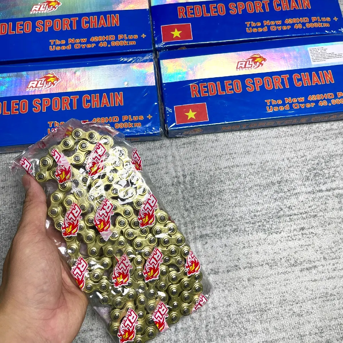Sên vàng Redleo HD Plus "NEW"