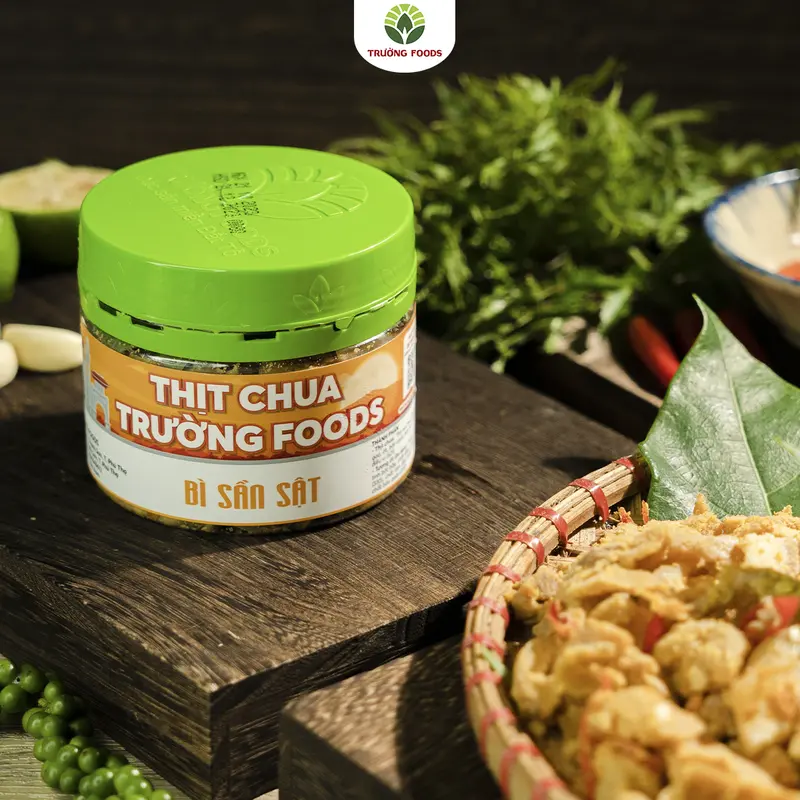 Trường Foods Combo 3 Hộp Thịt Chua Bì Sần Sật 180g/ Hộp 8