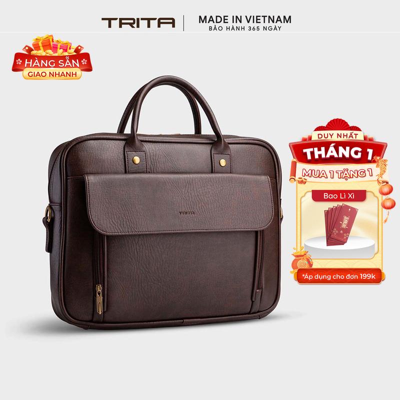 Cặp công sở Trita Thời trang nam - Cặp da TCA6