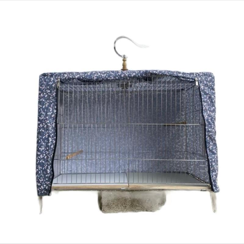 Lồng lực inox chào mào 60cm kèm khay lót phân đầy đủ phụ kiện - Chất liệu inox chất lượng cao