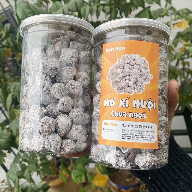 MƠ Ô MAI XÍ MUỘI- 400gr- MonMon Food- Đồ ăn vặt Hà Nội Chua Snack
