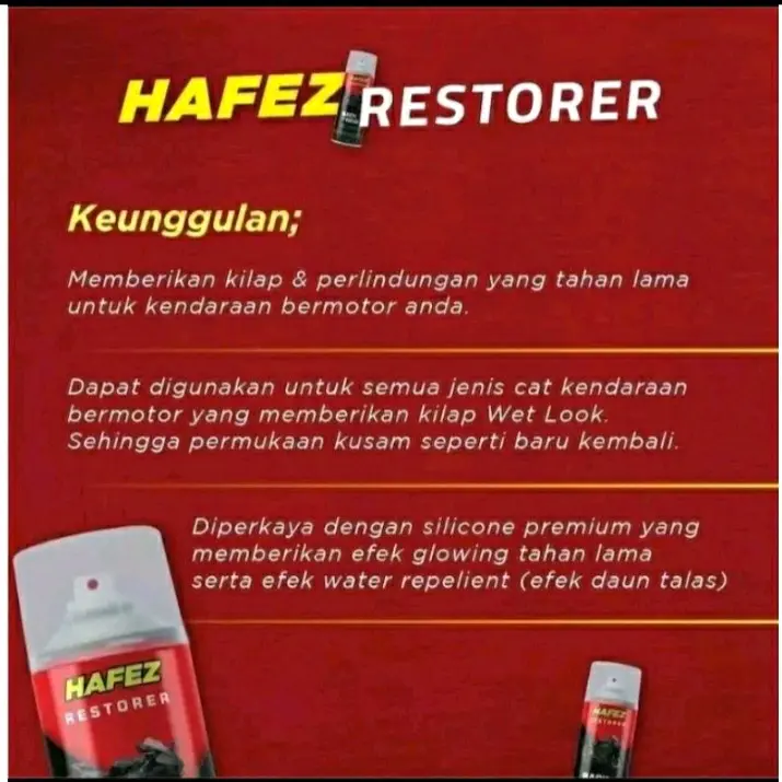 hafez restor pengkilap body motor glossy & doff 1