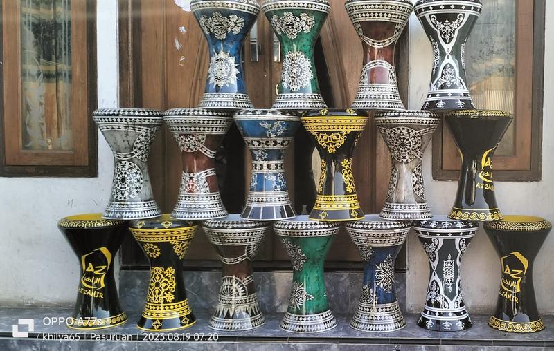 Product Introduction of DARBUKA ORIGINAL ALMUNIUM 9&8 1