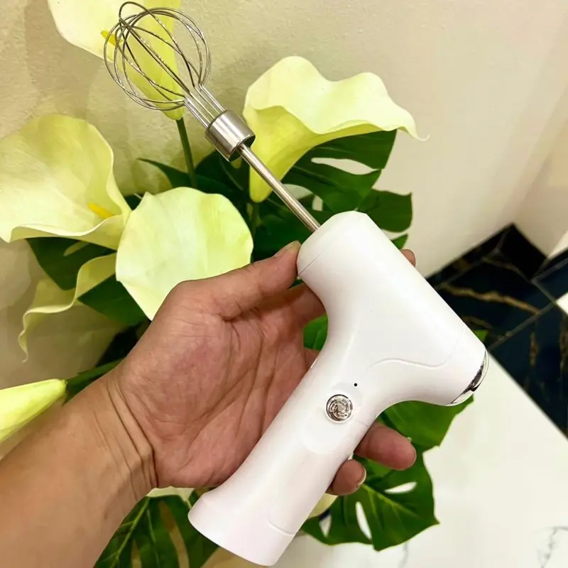 Máy Đánh Đều Màu Nhuộm , Đánh Trứng , Kem , Cafe ( Loại 1 ) 2 Đầu Đánh  ( FREE SHIP ) Máy Đánh Trứng Máy Tạo Bọt Máy Đánh Bọt máy  đánh 3