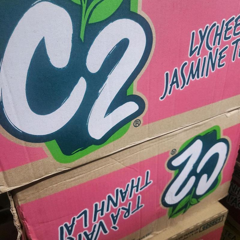 Trà Vải C2 455ml thùng 24 chai date mới 1