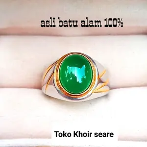 CINCIN BATU AKIK CALSADONI MINIMALIS SUPER TOP QUALITY