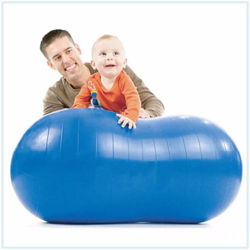 Product Introduction of Peanut Balls Children's Sensory Integration Therapy Yoga Ball Thickened Explosion-Proof Adult Fitness Pregnant Women Rehabilitation Roller Cylinder Balloon 2