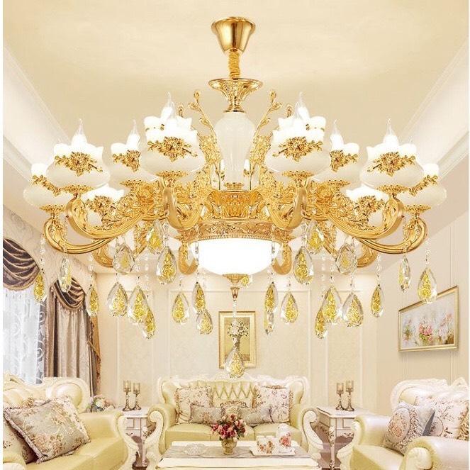 Đèn chùm MONSKY CANALO 8 tay, 15 tay phong cách cổ điển độc đáo