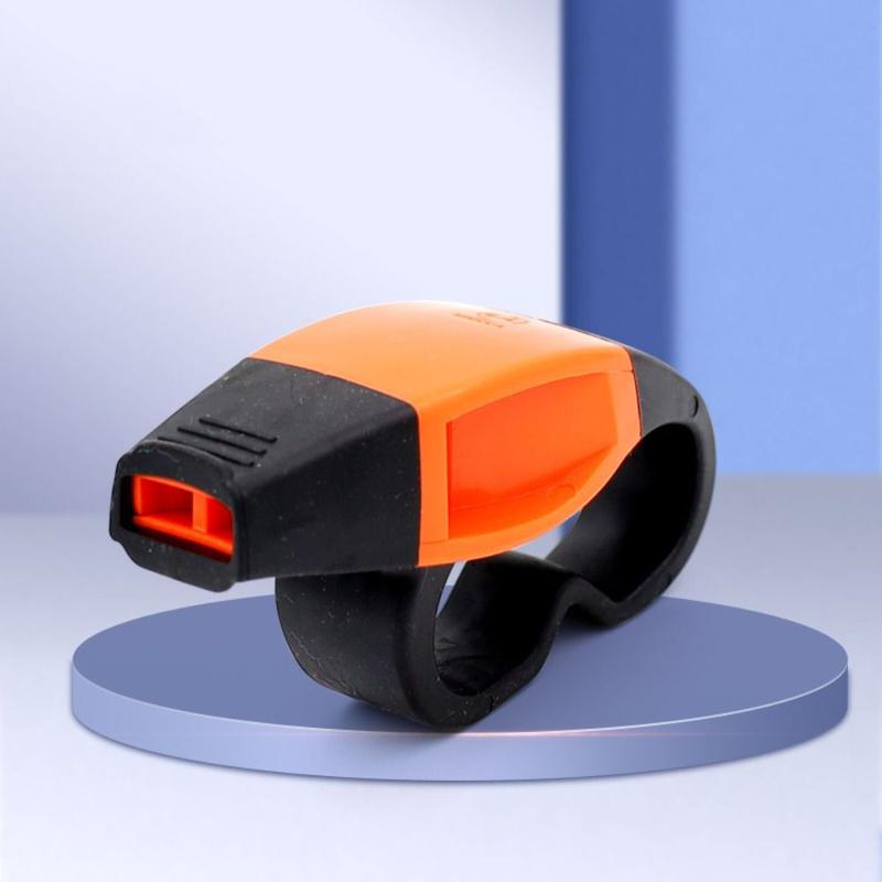 PVC Hand Whistle New Training Accessories Loud Sound Training Whistle Multi-coclor Portable Outdoor Survival Whistle 5