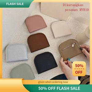 Dompet Kecil, Gaya Korea, Dompet Mini Tulen Wanita, Rekaan Comel, Zip Berkualiti Tinggi, Dompet Syiling, Produk Popular Baru, Model 2025 mini  tahan Selempang Wallets Women Shoulder Bag Half Moon Handbag Korean Fashion Sling Bag Mini Pouch Shoulder Bag Be
