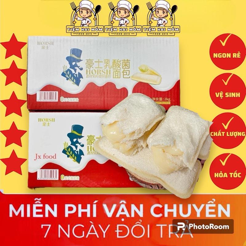   Date Mới  Túi 1KG Bánh Sữa Chua HORSH Ông Già Đài Loan  42-45 cái  Hàng Chuẩn Bánh Siêu Ngon 