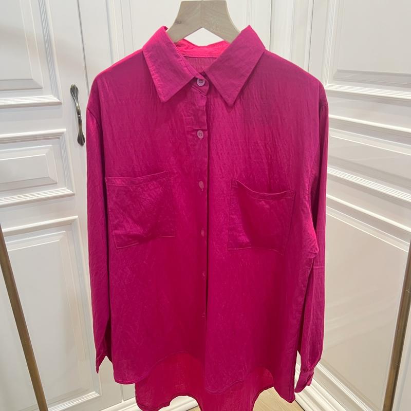 Kemeja polo linen - Dina top 4