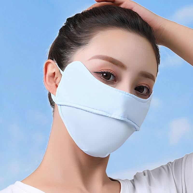 Product Introduction of Khẩu Trang Chống UV UPF 50 Kiểu 3D, 5D Vải Thun Lạnh Mát Mẻ Phù Hợp Chống Nắng Dành Cho Cả Nam Và Nữ 21