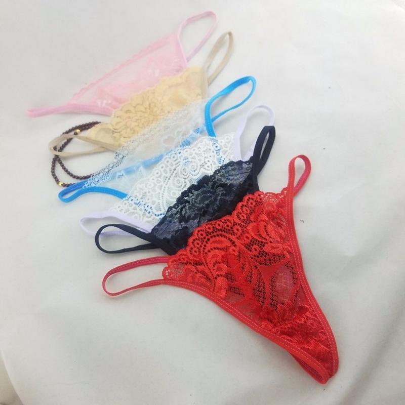 Sexy Lace  Thongs Lingerie G-string Panties V-string Knickers Underwear briefs 8