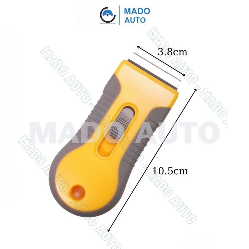 MADO AUTO Dao Cạo Đẩy Keo Vệ Sinh Kính, Cạo Keo Cũ Film Cách Nhiệt Kính Xe Ô Tô 1