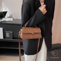Gambar CLOVII - Tas Wanita Handbag Sling Bag Selempang Shoulder Bag Bahu Fashion Import - OLLY - Green dari Clovii Bloom Kota Administrasi Jakarta Barat 5 Tokopedia