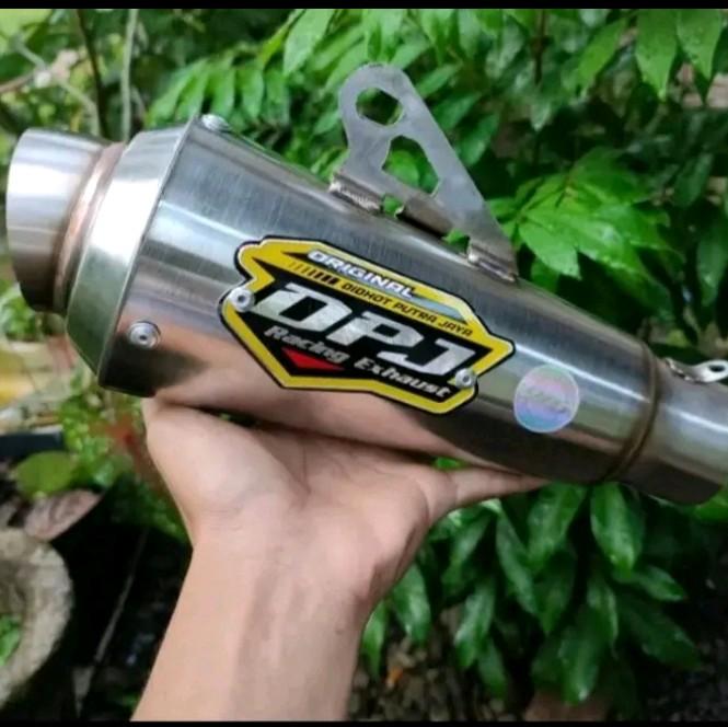 slincer knalpot dpj sarangan setengah dengan ke unggulan spek suara ngebas ngkherr ngkherr 0