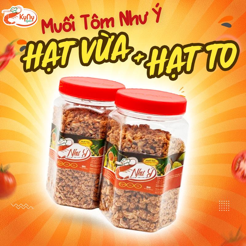  MUỐI TÔM NHƯ Ý - COMBO 2 HỦ TÙY CHỌN - TRỌNG LƯỢNG 200G Gia Vị Bột 