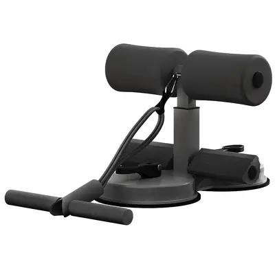 Hip Abductor Machine Sit Up Bar Foot Holder Sunction, Portable Abs