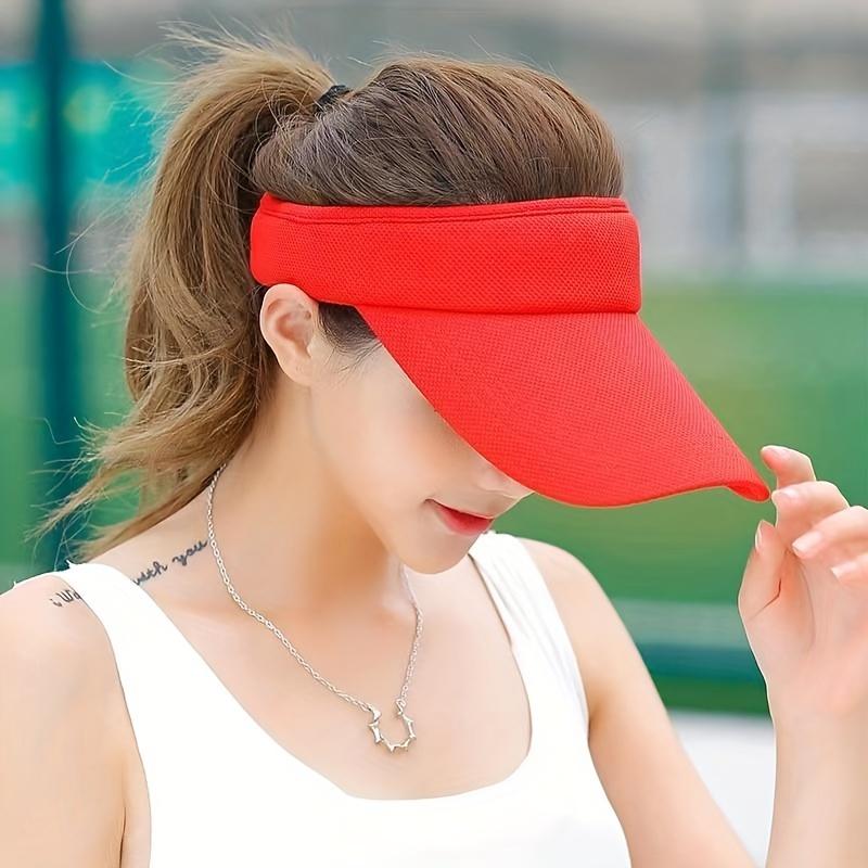 Product Introduction of Women's Sports Sun Protection Baseball Cap, Breathable Polyester Hat With Adjustable Strap For Running, Tennis, Baseball 11