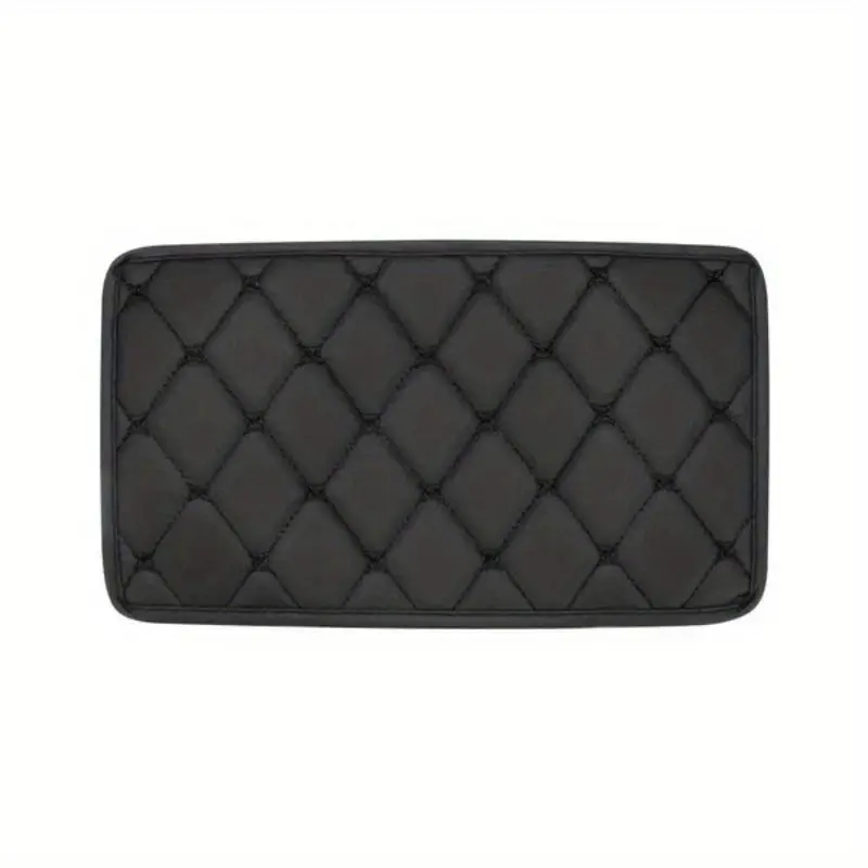 Car Center Console Armrest Pad, 1 Count PU Leather Waterproof Car Armrest Box Mat, Universal Car Interior Accessories for Women & Men 6